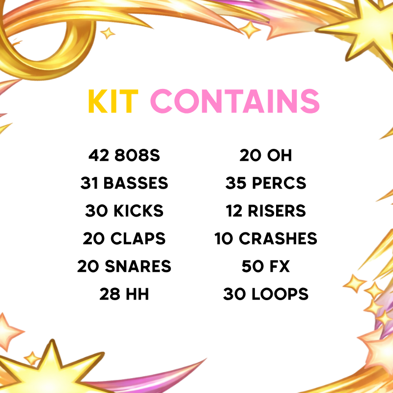 x1000 DRUMKIT — what's inside